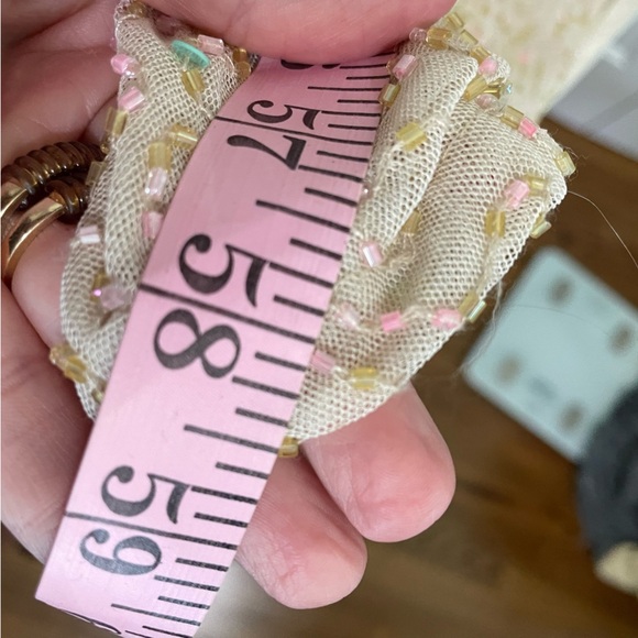 Cassandra Stone Rose Gold HighNeck Sweeping Back Formal/Prom/BlacktieGown Size 0 - Picture 11 of 14